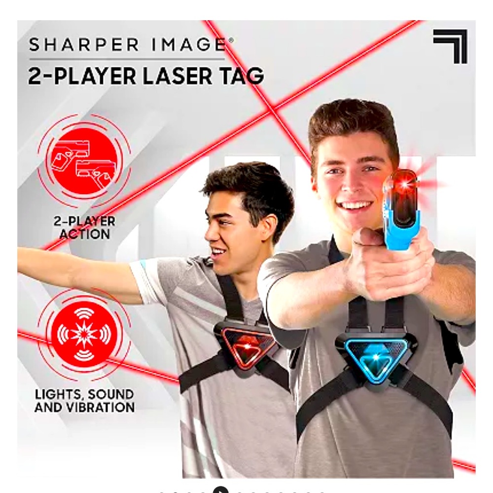 Sharper Image Laser Tag Shooting Game